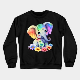 baby elephant Crewneck Sweatshirt